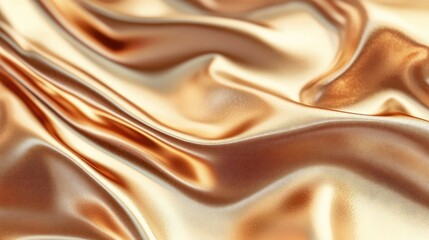 Poster - A smooth golden background with a warm glow, ideal for creating a rich and luxurious look for designs.