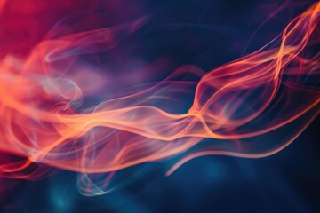 Poster - Smoke rising from a unknown source, perfect for adding mystery or drama to your project