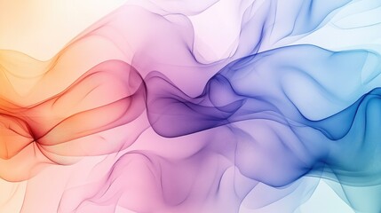 Poster - A harmonious abstract background combining organic shapes and calming colors, evoking a sense of nature and tranquility, ideal for wellness or relaxation themes.