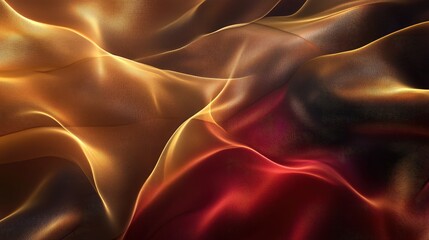 Poster - A textured abstract background resembling flowing silk or fabric, with rich colors and subtle shadows, adding elegance and sophistication to any visual composition.