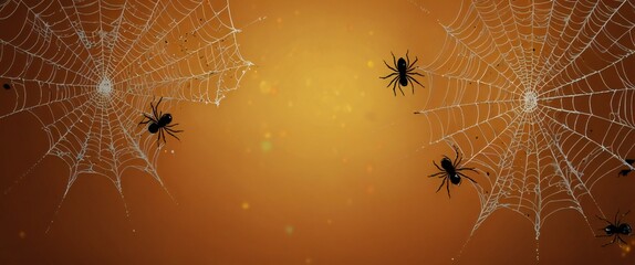 spider and web