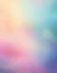 Canvas Print - Abstract rainbow pastel background