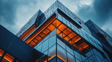 Poster - Modern Corporate Building with Angular Architecture