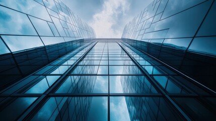 Poster - Modern Office Building with Innovative Design Elements