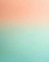 Wall Mural - Abstract Peach & Mint Gradient