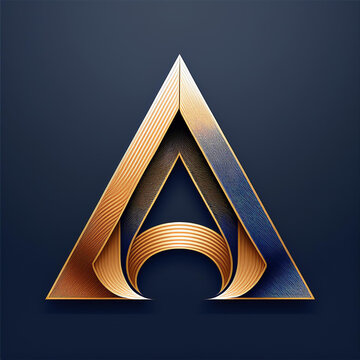 a letter modern logo broken 