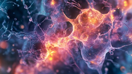 Abstract Molecular Background