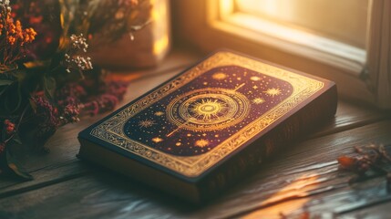 Mystical Book on Table