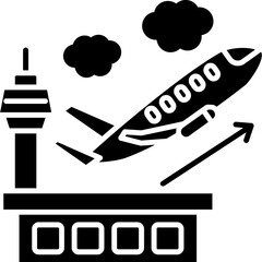 Sticker - Airport Icon