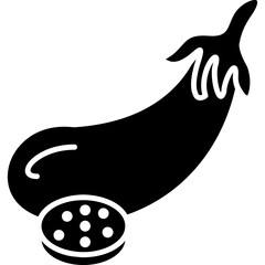 Poster - Eggplant Icon