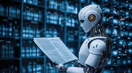 Poster - AI-powered tools assisting teachers in creating personalized lesson plans for students.