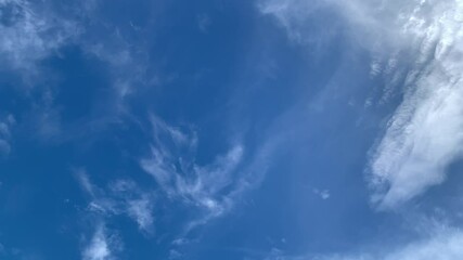 Wall Mural - blue sky and clouds