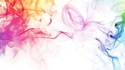 Poster - Colorful_smoke_poster_background