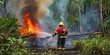 © Célio Prado - Intense fight against fires in the Amazon rainforest