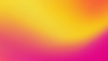 Poster - Abstract Yellow and Pink Gradient Background