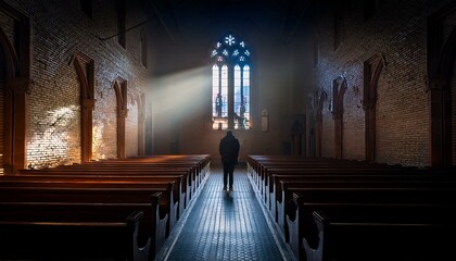 Poster - interior of the church of our person