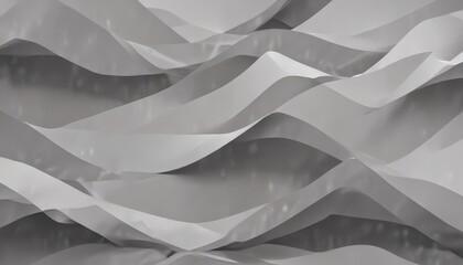 Poster - a digital illustration of abstract, wavy lines in shades of gray, creating a sense of movement and depth