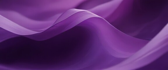 Aufkleber - Abstract Purple Curves