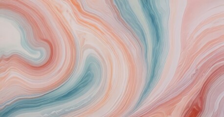 Aufkleber - a vibrant abstract pattern with swirling lines in shades of pink, orange, and blue, creating a dynamic and visually captivating composition