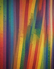Fototapete - a vibrant abstract pattern composed of vertical stripes in various colors, creating a dynamic and visually striking composition