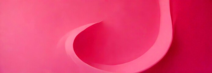 Fototapete - Abstract curved line in a pink background
