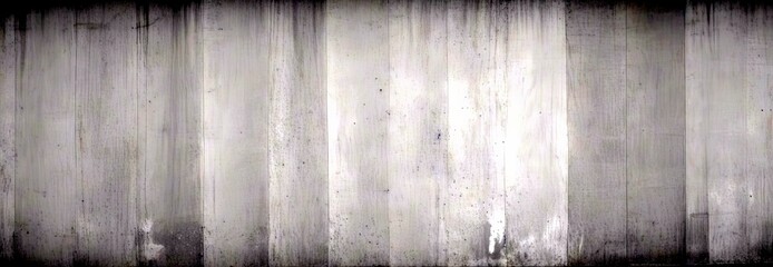 Fototapete - A monochromatic concrete wall, with vertical lines and a rough texture, conveying a sense of solidity and permanence