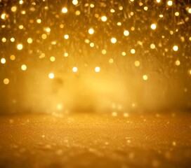 Aufkleber - a golden background with a blurred, glittering effect, creating a festive and celebratory atmosphere
