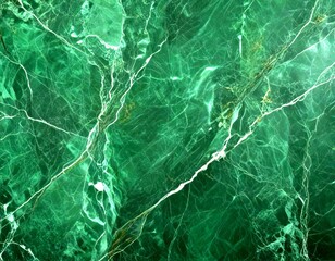 Aufkleber - a close-up view dark green marble surface with a textured and intricate pattern