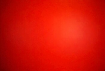 Fototapete - a red background with a gradient effect, transitioning from a darker shade at the top to a lighter one at the bottom
