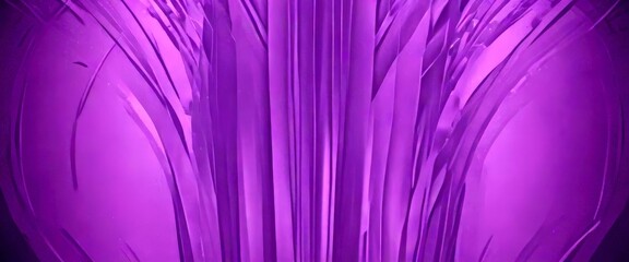 Fototapete - a purple abstract background with curved lines and a gradient effect, creating a sense of depth and movement