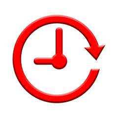 Wall Mural - clock icon png