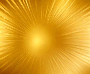 Aufkleber - a golden radial gradient background with a central bright spot and radiating lines extending outward
