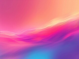 Poster - Vibrant abstract background featuring a blend of soft pastel colors creating a serene and dreamlike atmosphere.