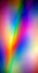 Leinwandbilder - a vibrant rainbow-like pattern with a gradient of colors, including red, orange, yellow, green, blue, and purple, creating a visually striking and abstract composition