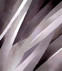 Aufkleber - a complex abstract pattern composed of intersecting lines and curves, creating a sense of depth and movement The predominant colors are gray and white, with occasional