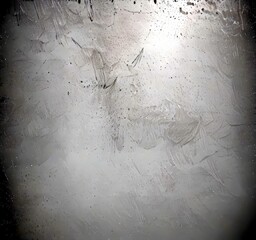 Aufkleber - a close-up view textured, gray surface with visible scratches and marks, creating a sense of depth and complexity