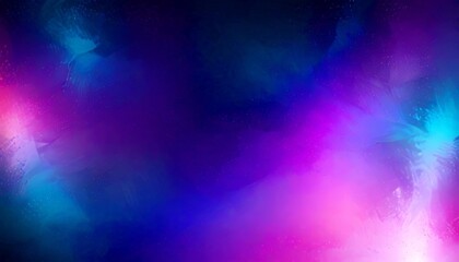 Leinwandbilder - a vibrant abstract background with a gradient of blue, purple, and pink hues, creating a sense of depth and movement