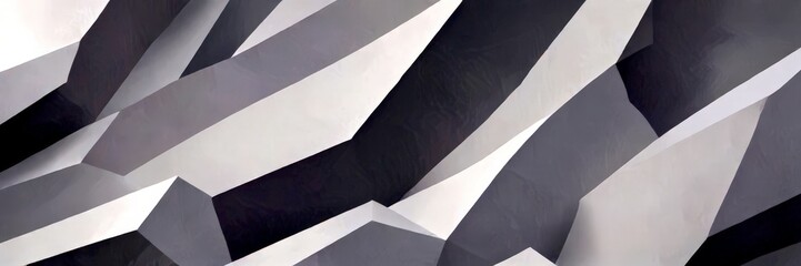 Aufkleber - a geometric pattern composed of intersecting lines and rectangles in shades of gray and white, creating a visually striking abstract design