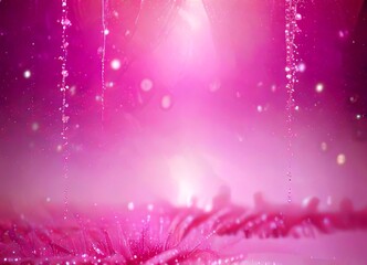 Poster - a soft, blurred pink background with a subtle gradient effect, creating a dreamy and ethereal atmosphere