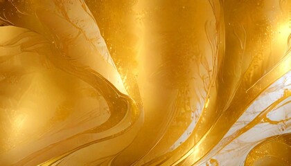 Fototapete - a striking abstract composition of swirling, golden lines and shapes, creating a sense of movement and dynamism