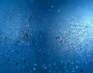 Aufkleber - a close-up view textured surface with a pattern of small dots or dots, creating a sense of depth and dimensionality The color palette is predominantly blue and gray,