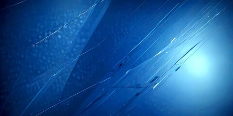 Fototapete - a dark blue abstract background with diagonal lines and small white dots, creating a sense of movement and depth