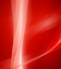 Aufkleber - a vibrant abstract composition of red and white hues, with a prominent vertical line running through the center, creating a sense of movement and dynamism
