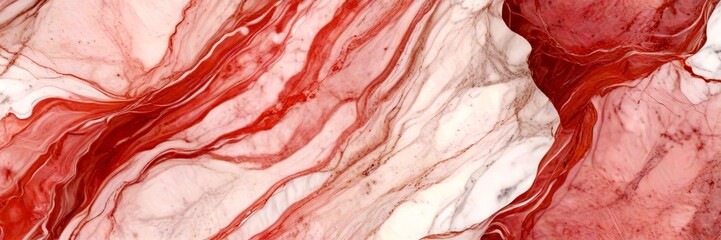 Poster - a marble surface with a pink and white marble pattern, featuring a swirling design and a subtle gradient effect