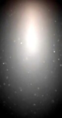 Poster - a dark, blurred background with small white dots scattered throughout, creating a sense of randomness and depth