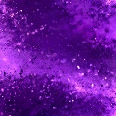 Aufkleber - a digital illustration starry night sky, with a dark purple hue dominating the background The stars are scattered across the , creating a sense of