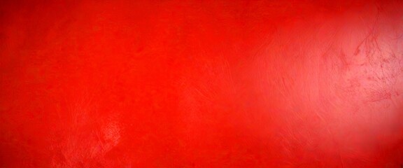 Poster - a close-up view red textured surface, possibly a wall or a canvas, with a smooth, uniform texture
