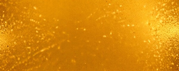 Aufkleber - a close-up view golden liquid, possibly a syrup or sauce, with a textured and speckled appearance