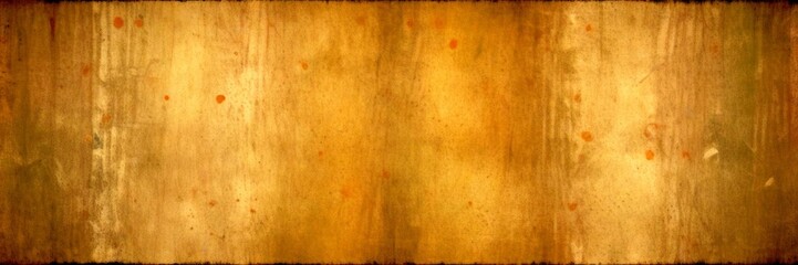 Leinwandbilder - a textured, aged wooden surface with a warm, earthy color palette The grain of the wood is visible, and small orange splotches are scattered throughout the , adding a