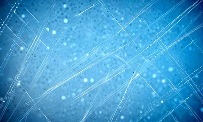 Aufkleber - a close-up view textured surface with a blue-green hue, featuring a pattern of intersecting lines and small white dots or specks
